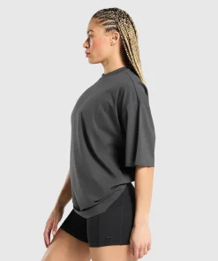 DAMES Gymshark T-shirts*Lifting Graphic Oversized Baggy T- Shirt
