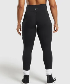 DAMES Gymshark Leggings|Hoog Getailleerd*Lifting Logo Leggings