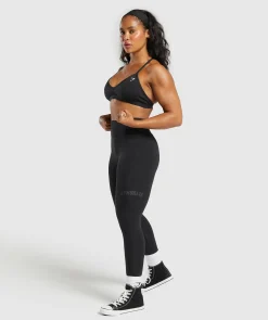 DAMES Gymshark Leggings|Hoog Getailleerd*Lifting Logo Leggings
