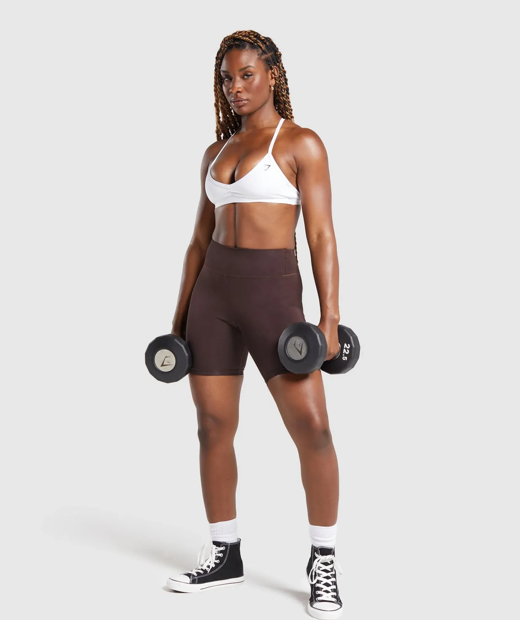 DAMES Gymshark Shorts*Lifting Logo Shorts