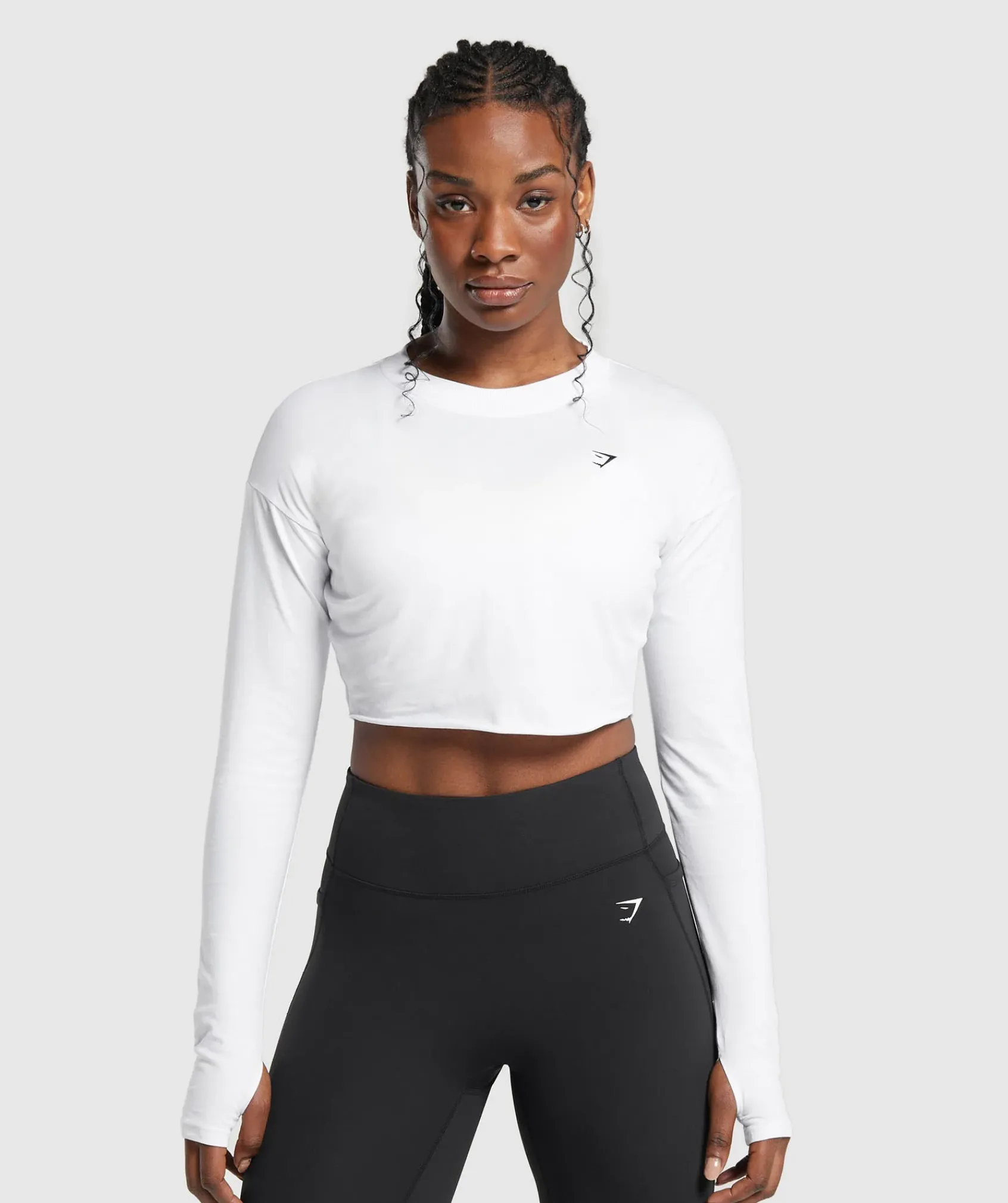 DAMES Gymshark Croptops|T-shirts*Lifting Long Sleeve Crop Top