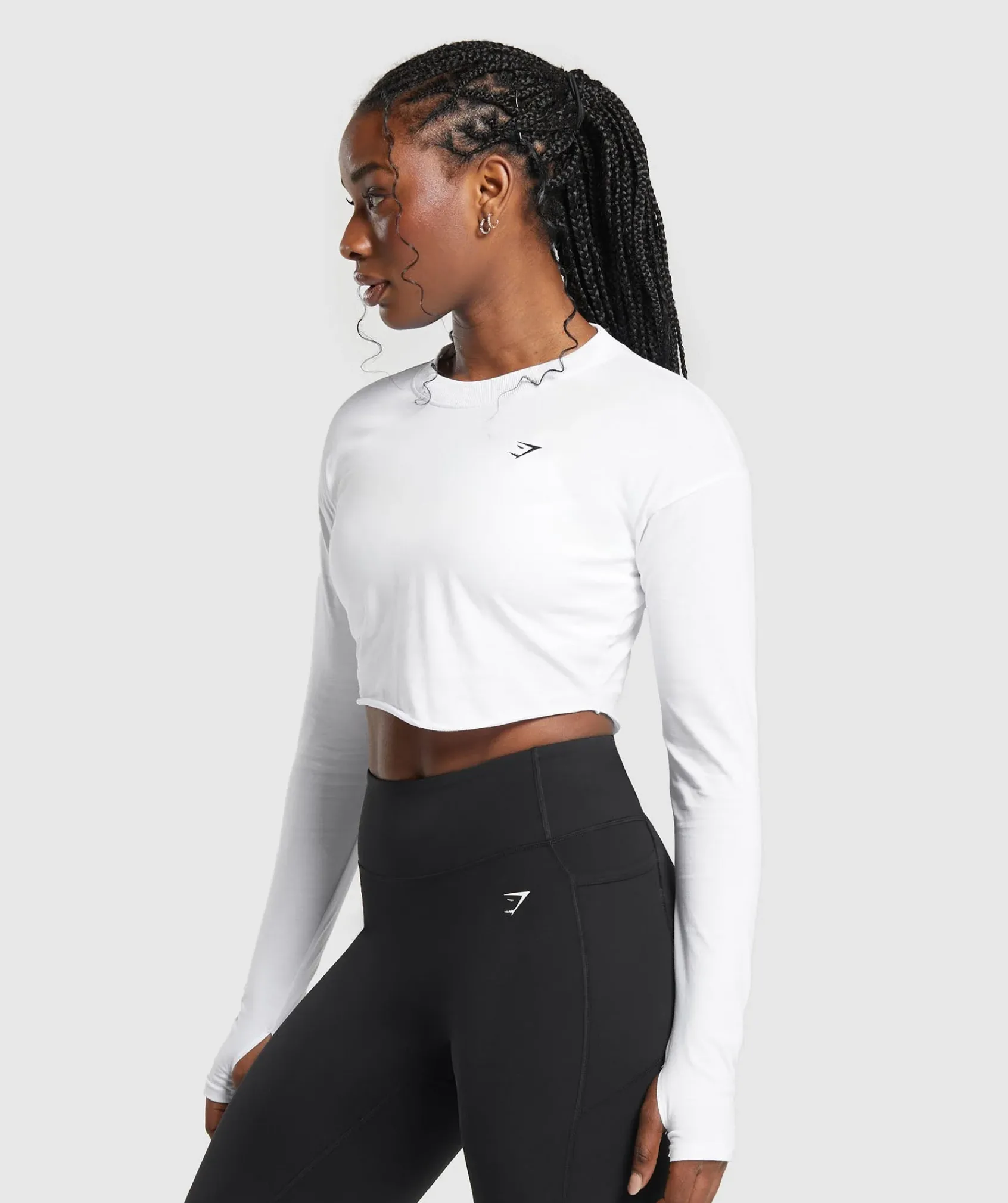 DAMES Gymshark Croptops|T-shirts*Lifting Long Sleeve Crop Top