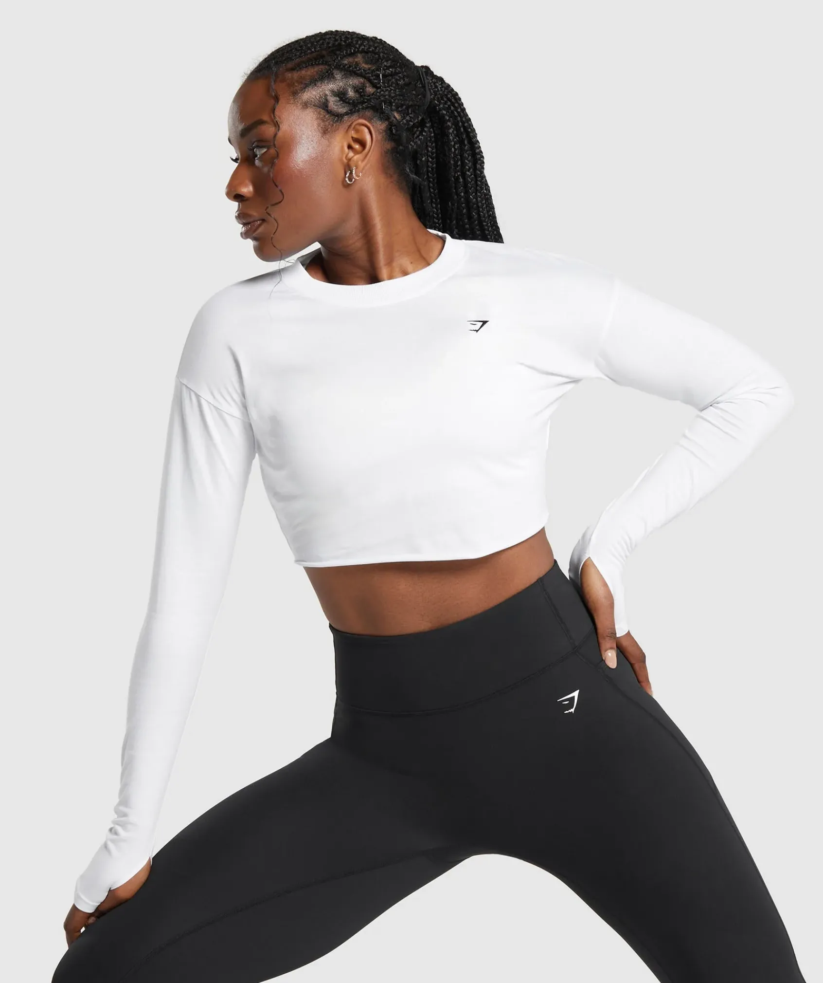 DAMES Gymshark Croptops|T-shirts*Lifting Long Sleeve Crop Top