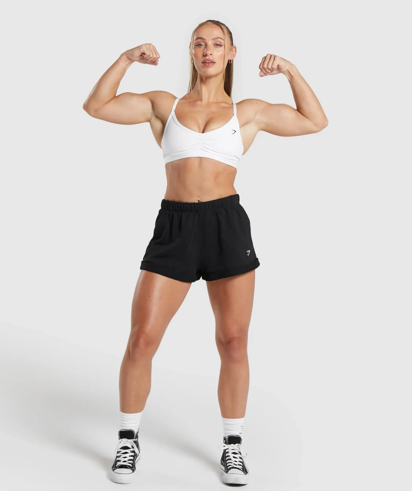 DAMES Gymshark Shorts*Lifting Loose Shorts
