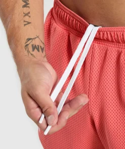 Heren Gymshark Shorts*Lifting Mesh 5" Shorts