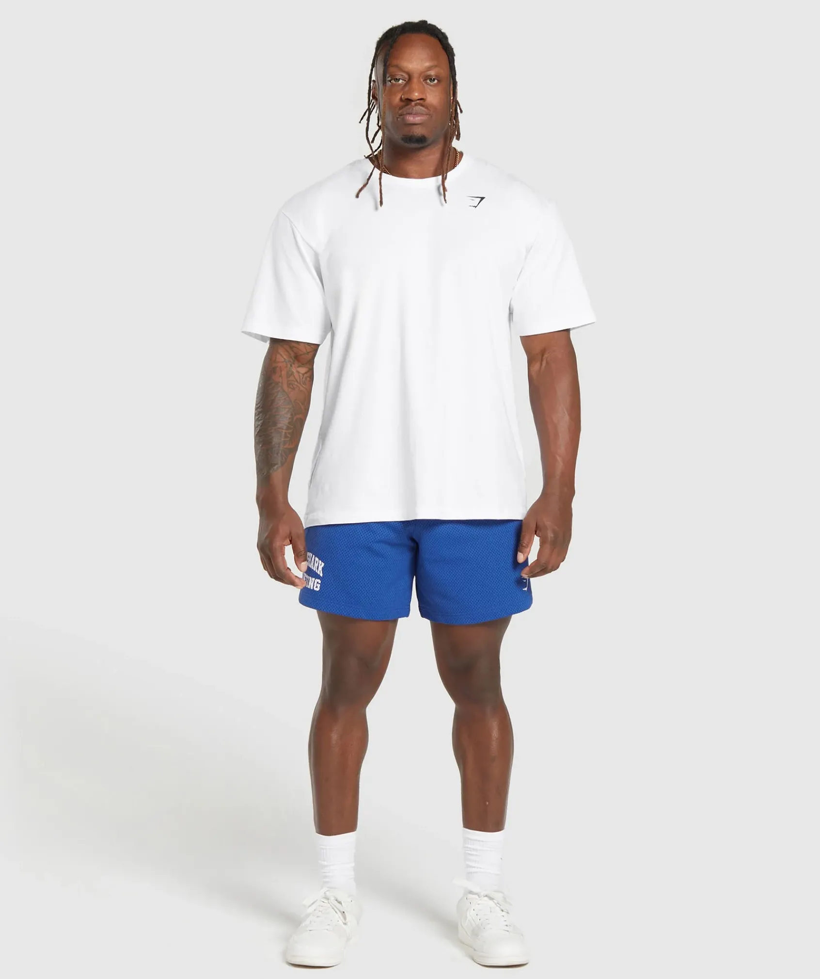 Heren Gymshark Shorts*Lifting Mesh 7" Shorts