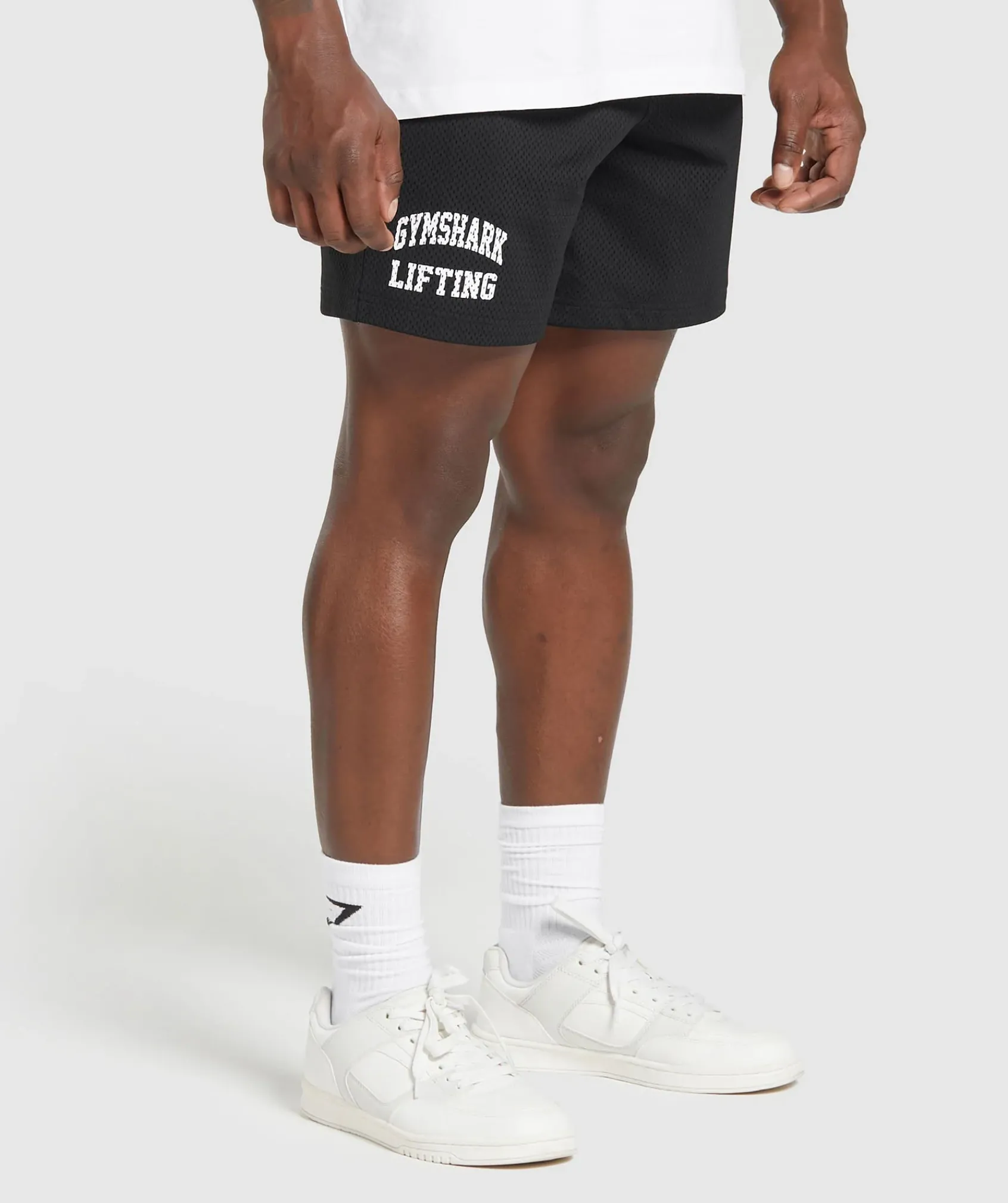 Heren Gymshark Shorts*Lifting Mesh 7" Shorts
