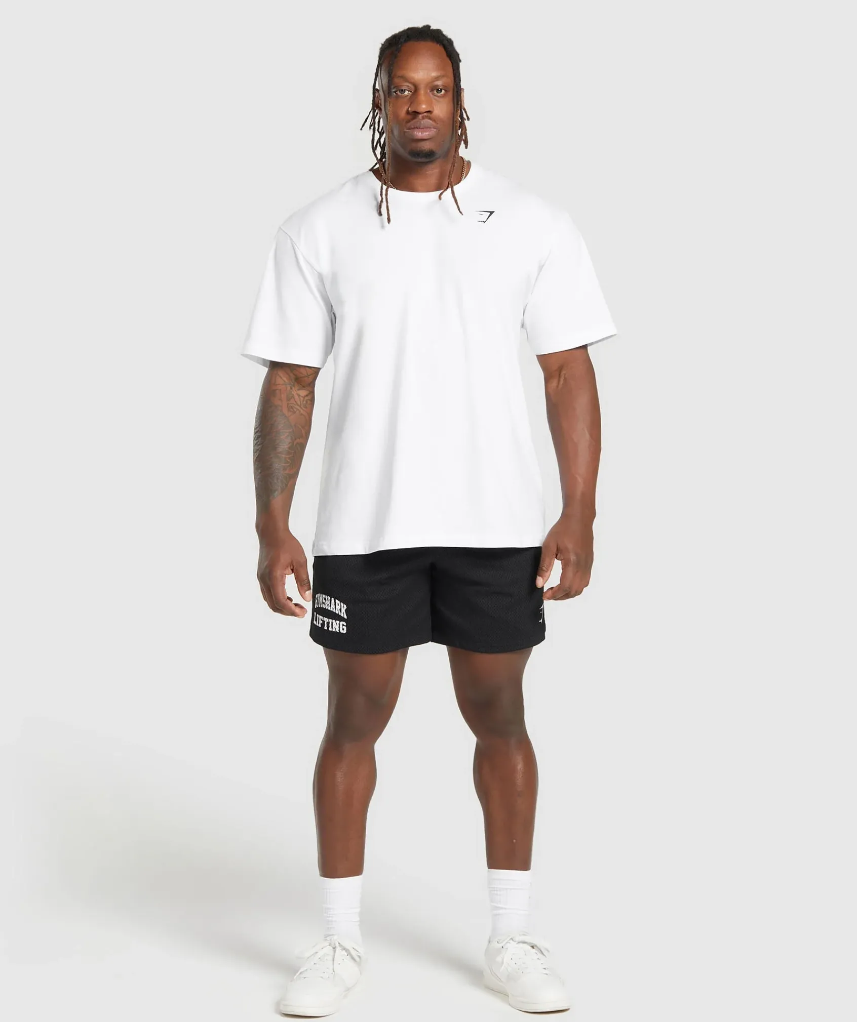 Heren Gymshark Shorts*Lifting Mesh 7" Shorts