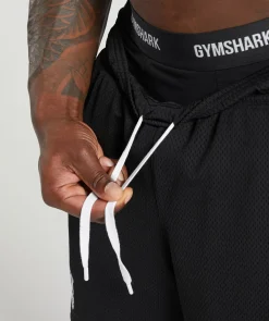 Heren Gymshark Shorts*Lifting Mesh 7" Shorts