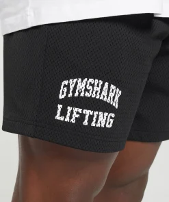 Heren Gymshark Shorts*Lifting Mesh 7" Shorts