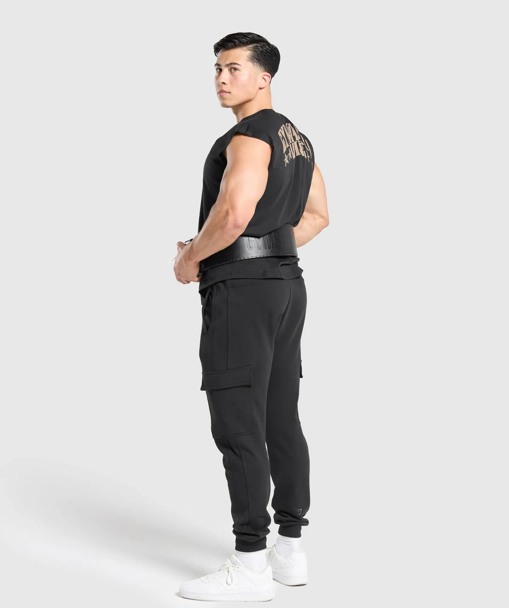 Heren Gymshark Tanktops*Lifting Stars Cut Off Tank