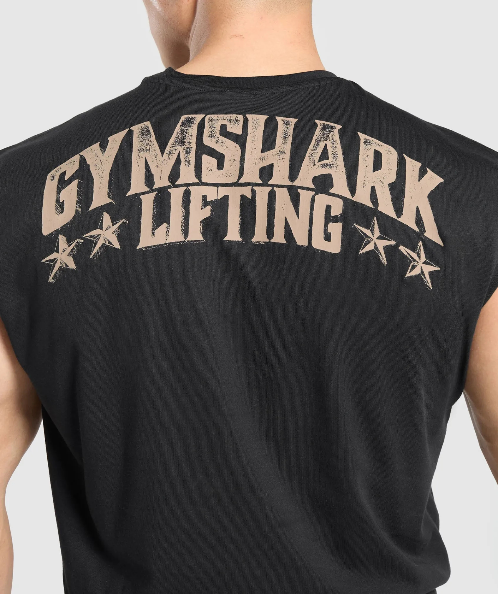 Heren Gymshark Tanktops*Lifting Stars Cut Off Tank