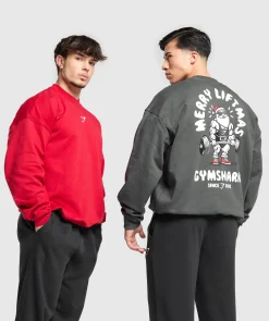 Heren Gymshark Hoodies & Truien*Liftmas Crew