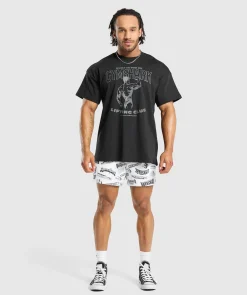 Heren Gymshark Shorts*Logomania Mesh 5" Shorts