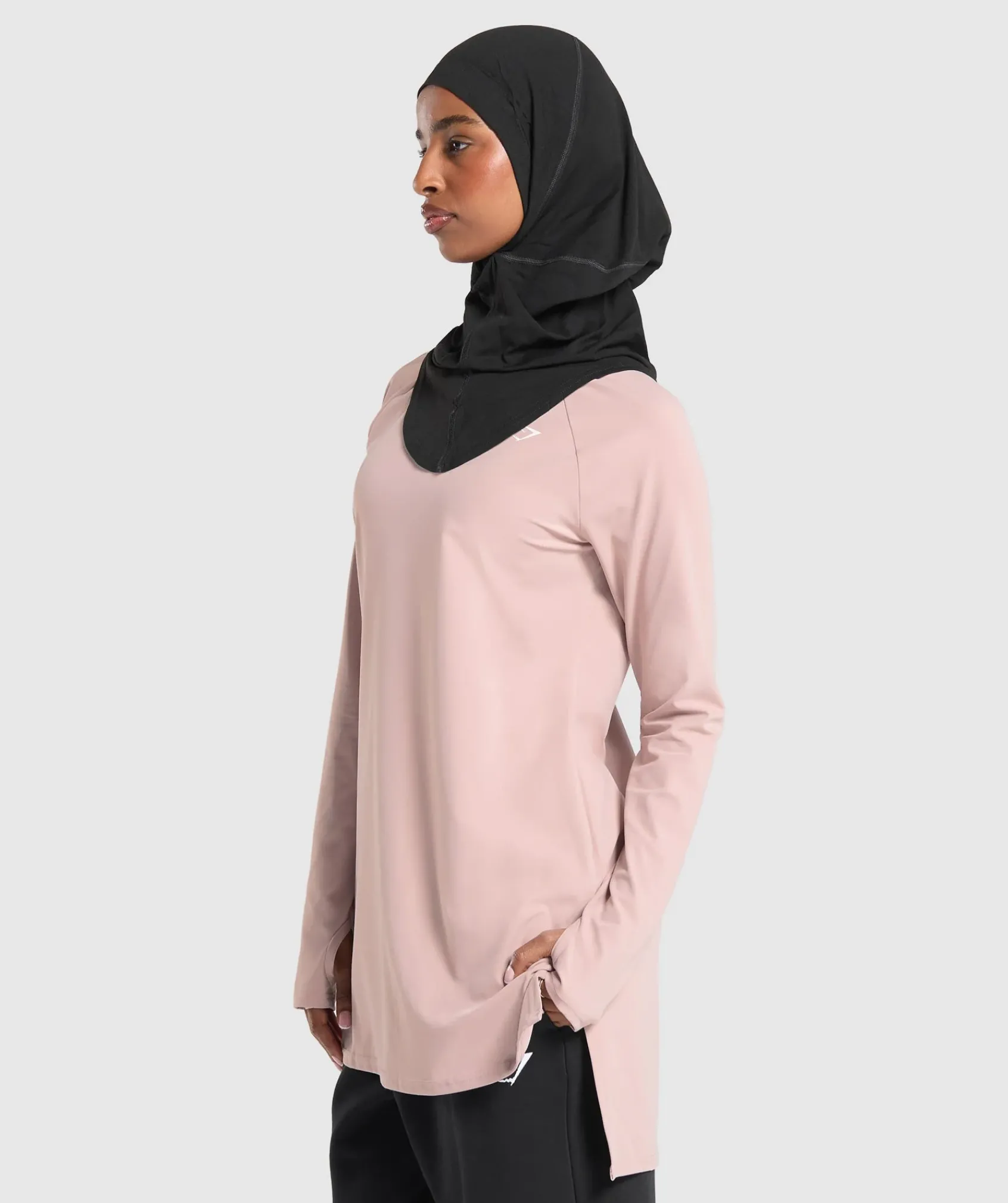 DAMES Gymshark Bedekkende Sportkleding|T-shirts*Long Line Long Sleeve Top