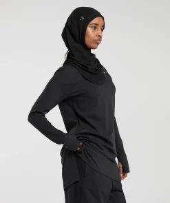 DAMES Gymshark Bedekkende Sportkleding|T-shirts*Long Line Long Sleeve Top