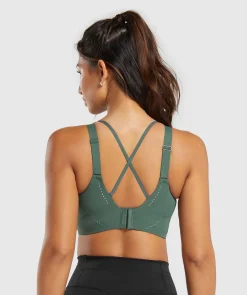 DAMES Gymshark Sport-bh's*Longline Crossback Sports Bra