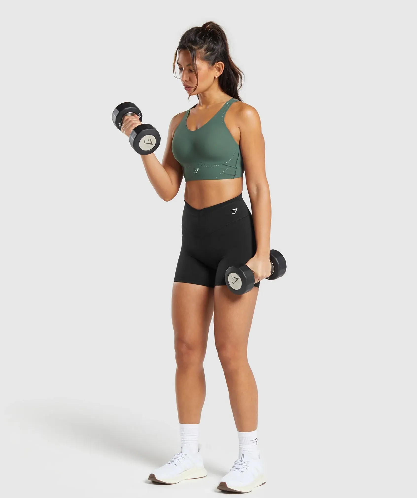 DAMES Gymshark Sport-bh's*Longline Crossback Sports Bra