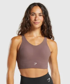 DAMES Gymshark Sport-bh's*Longline Crossback Sports Bra