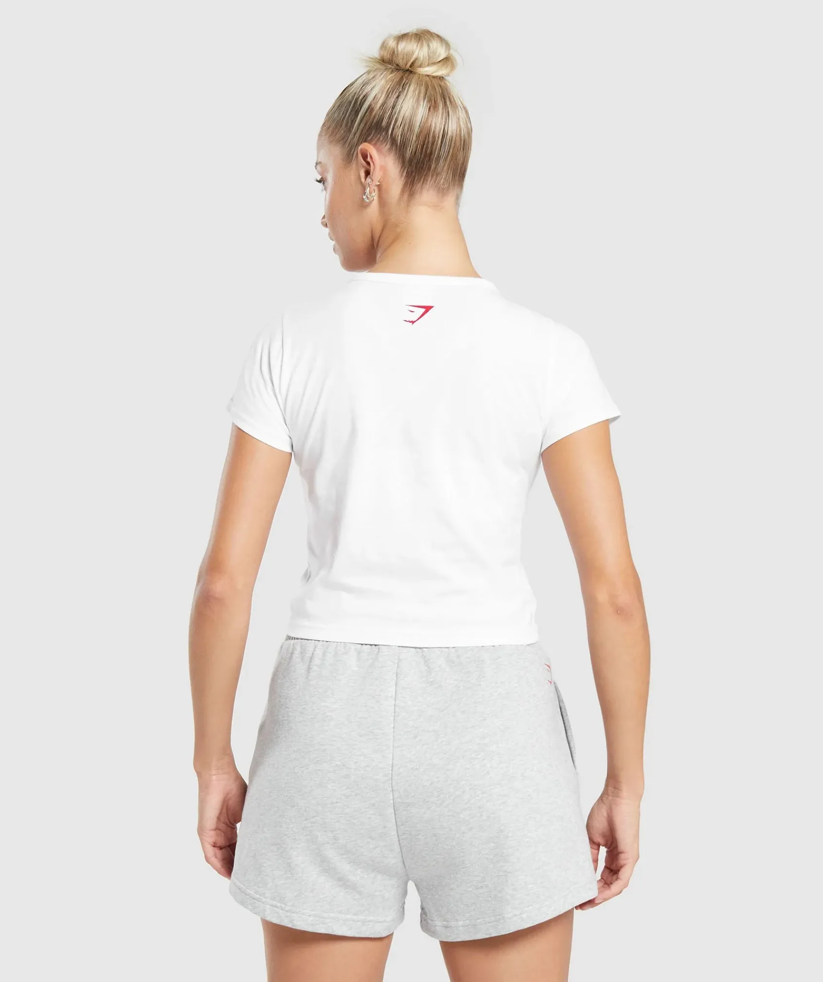 DAMES Gymshark Croptops|T-shirts*Love Hearts Crop Top