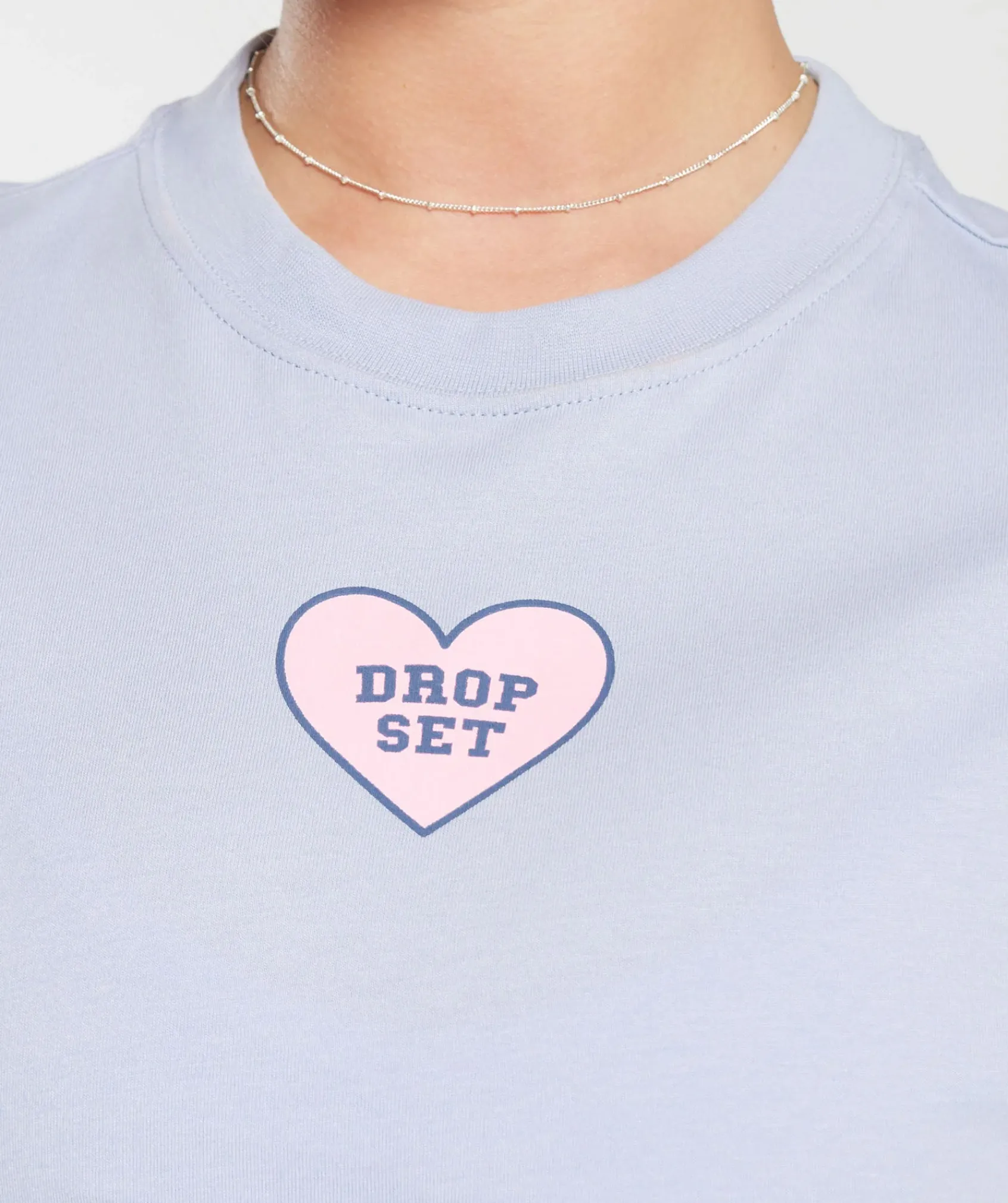 DAMES Gymshark T-shirts*Love Hearts Oversized T-Shirt