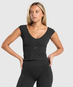 DAMES Gymshark Croptops*Luxe Seamless Crop Top