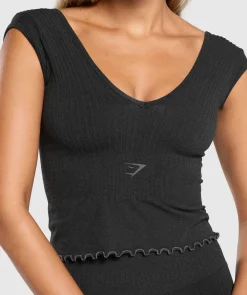 DAMES Gymshark Croptops*Luxe Seamless Crop Top