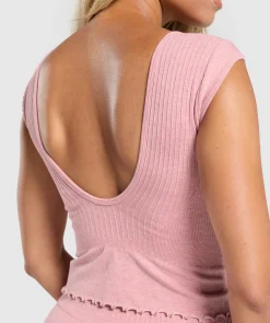 DAMES Gymshark Croptops*Luxe Seamless Crop Top