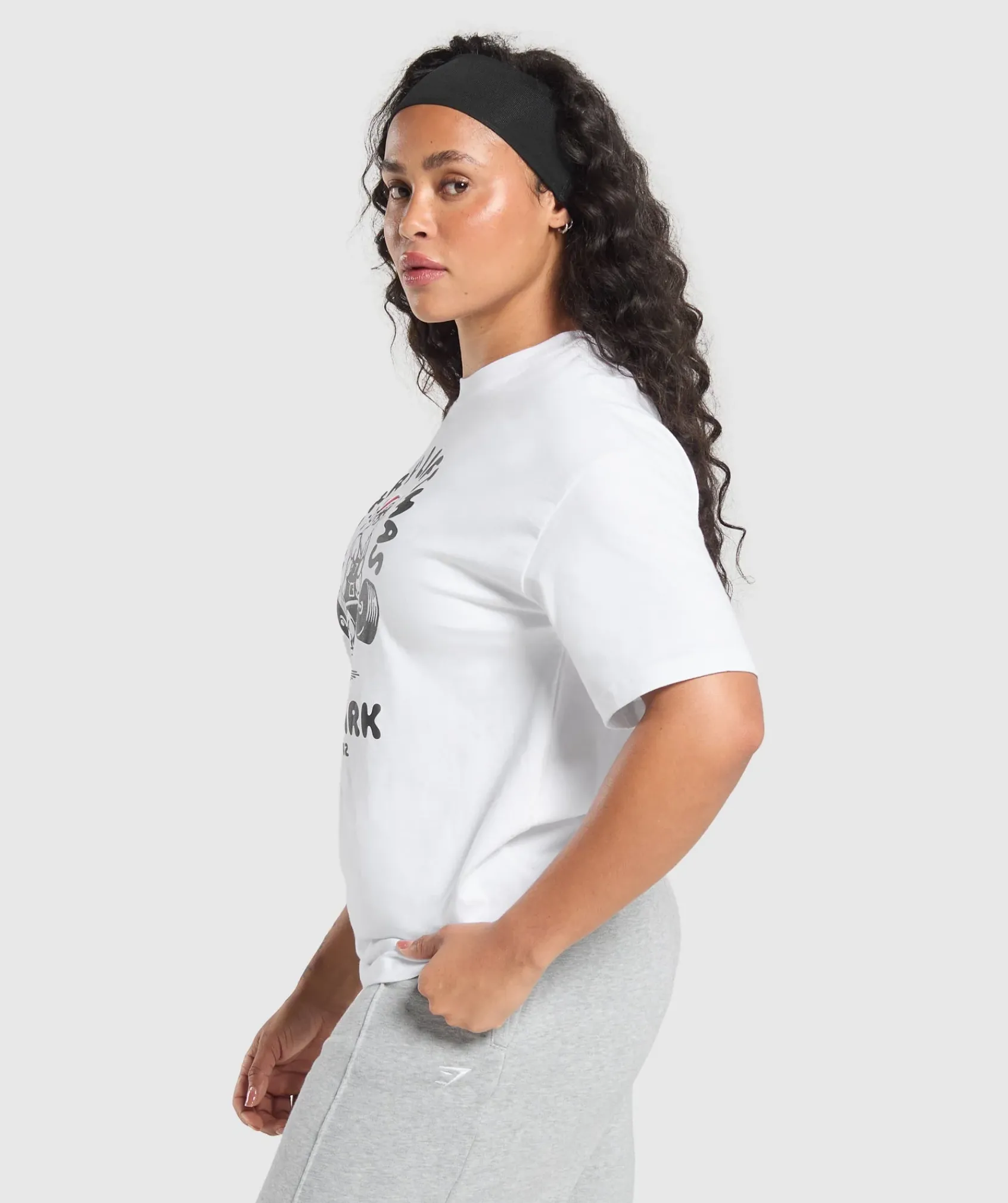 DAMES Gymshark T-shirts*Merry Liftmas Oversized T-Shirt