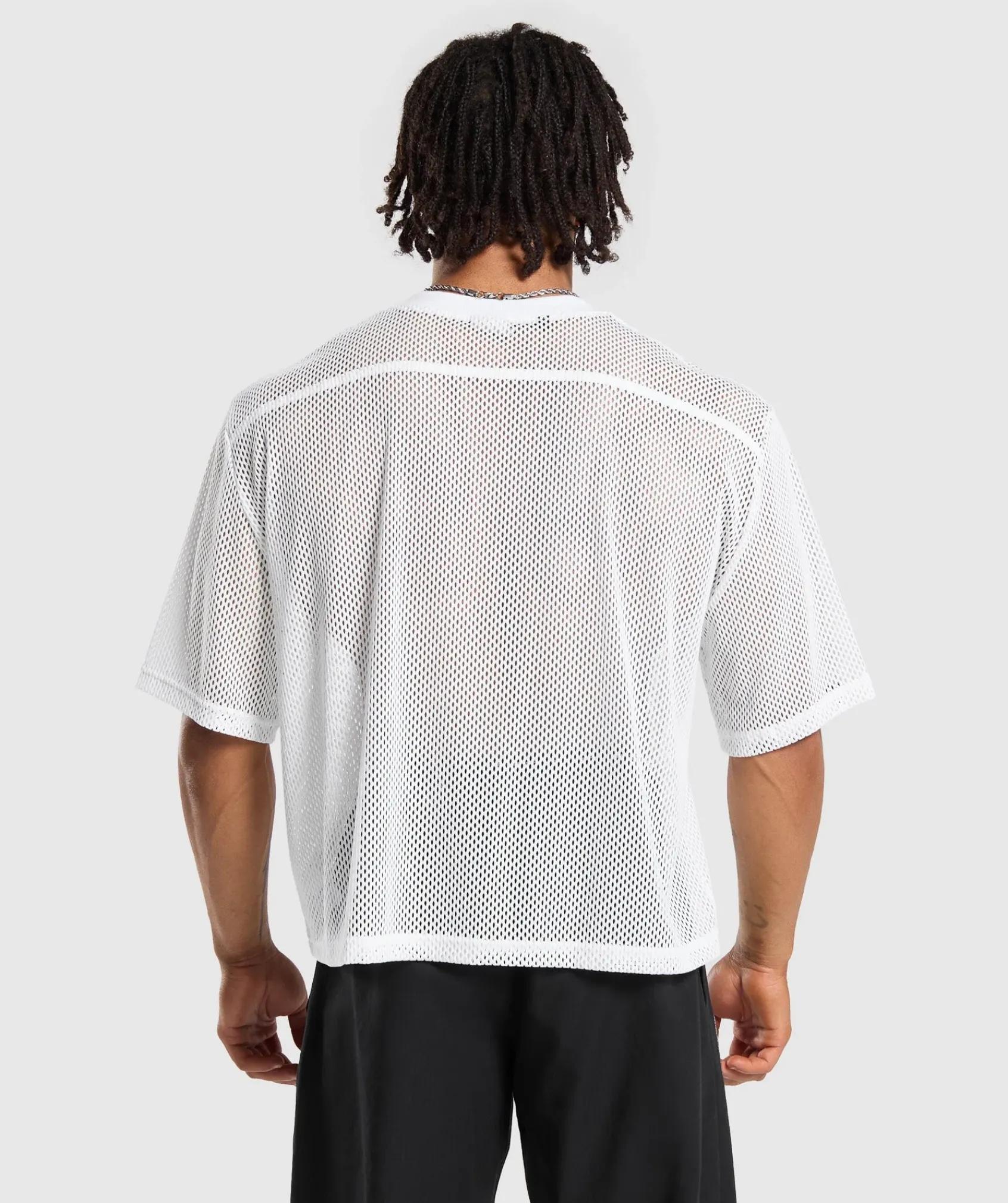 Heren Gymshark T-shirts*Mesh Oversized T-Shirt