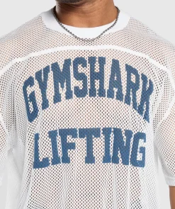 Heren Gymshark T-shirts*Mesh Oversized T-Shirt