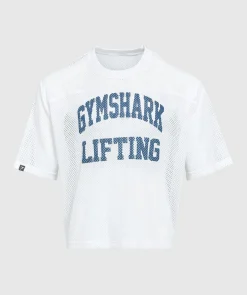 Heren Gymshark T-shirts*Mesh Oversized T-Shirt