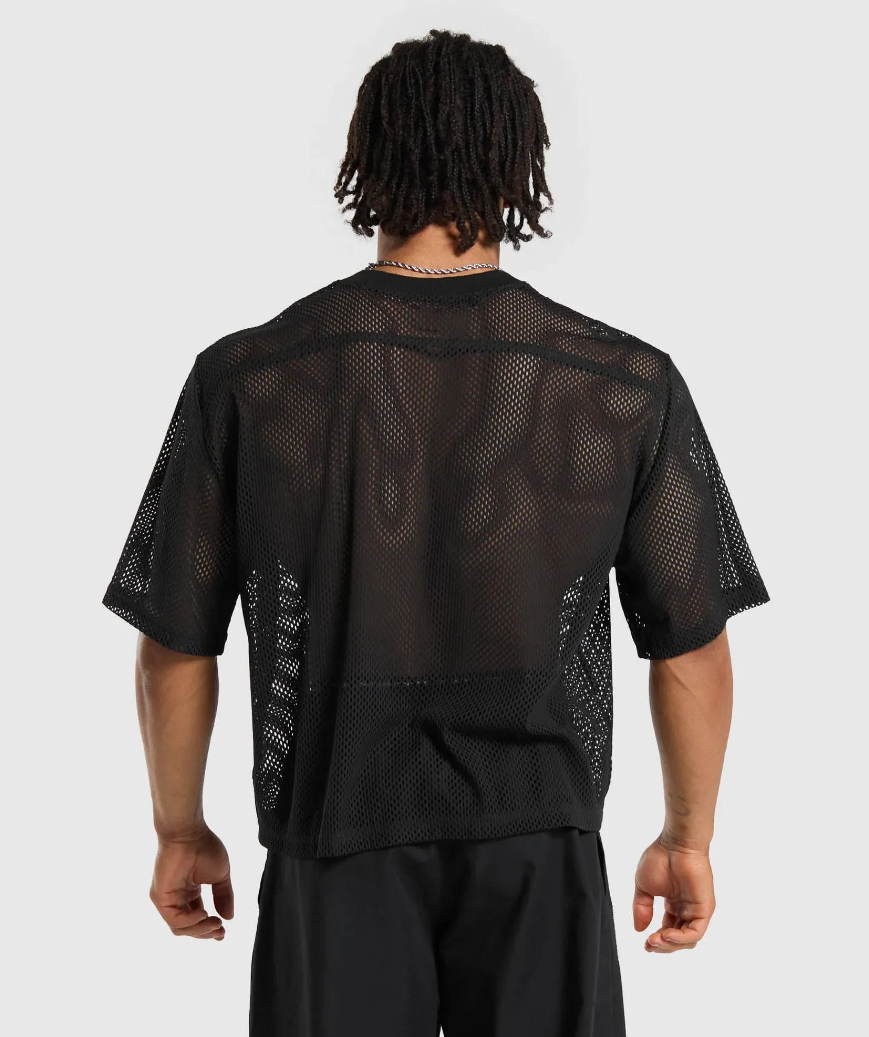 Heren Gymshark T-shirts*Mesh Oversized T-Shirt