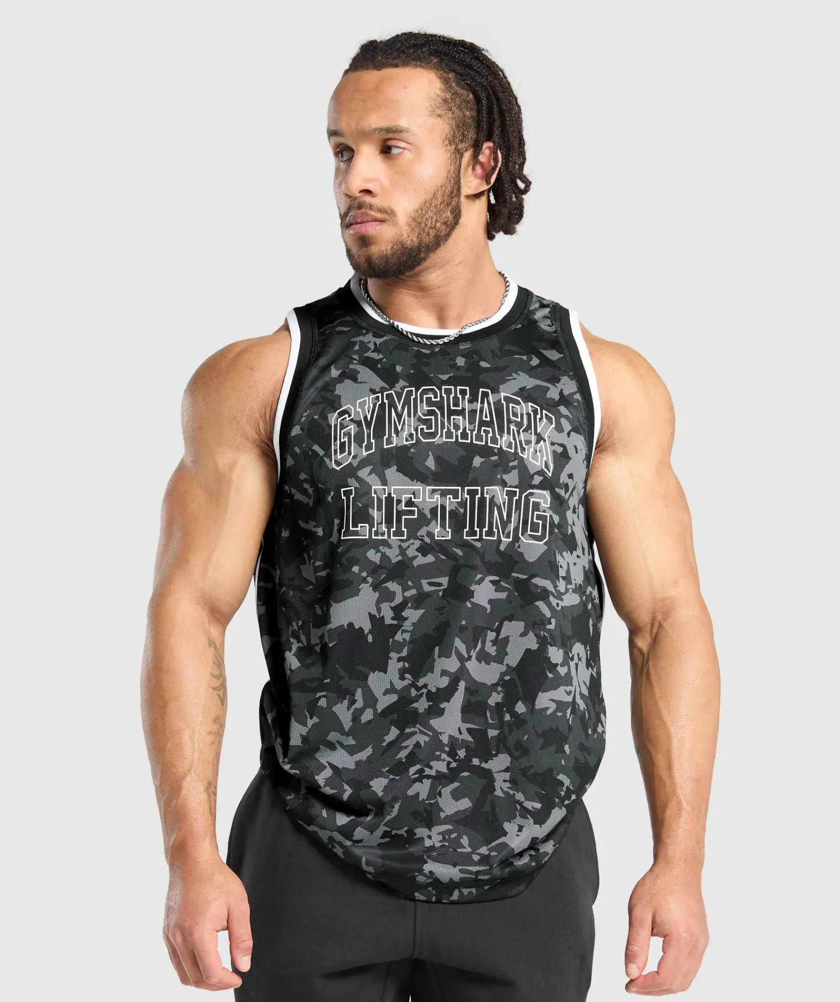 Heren Gymshark Tanktops*Mesh Tank