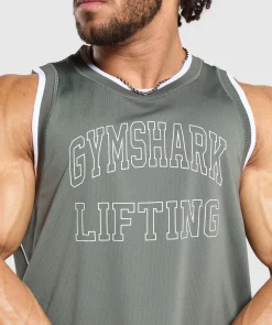 Heren Gymshark Tanktops*Mesh Tank