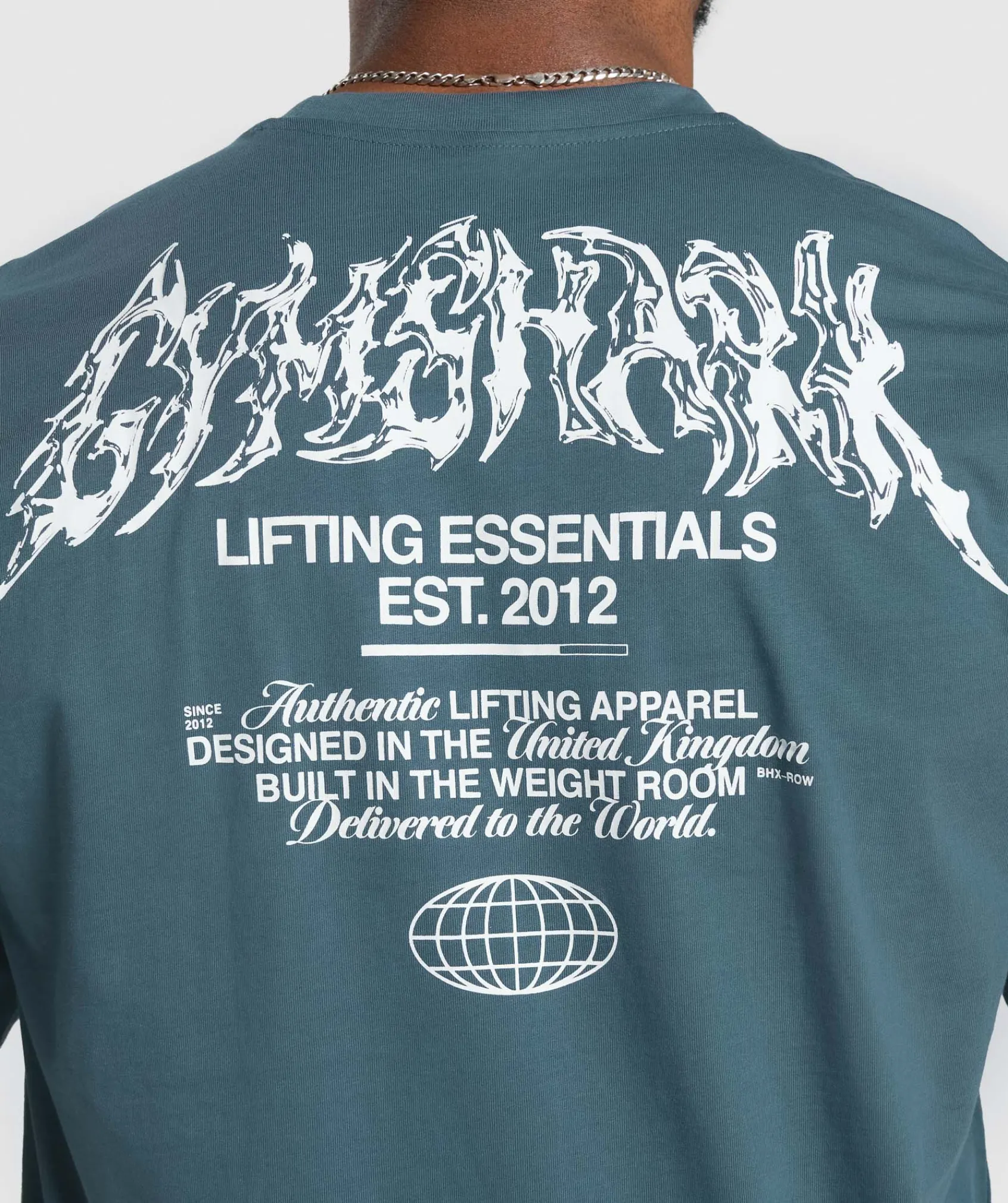 Heren Gymshark T-shirts*Metal Lifting Graphic T-Shirt