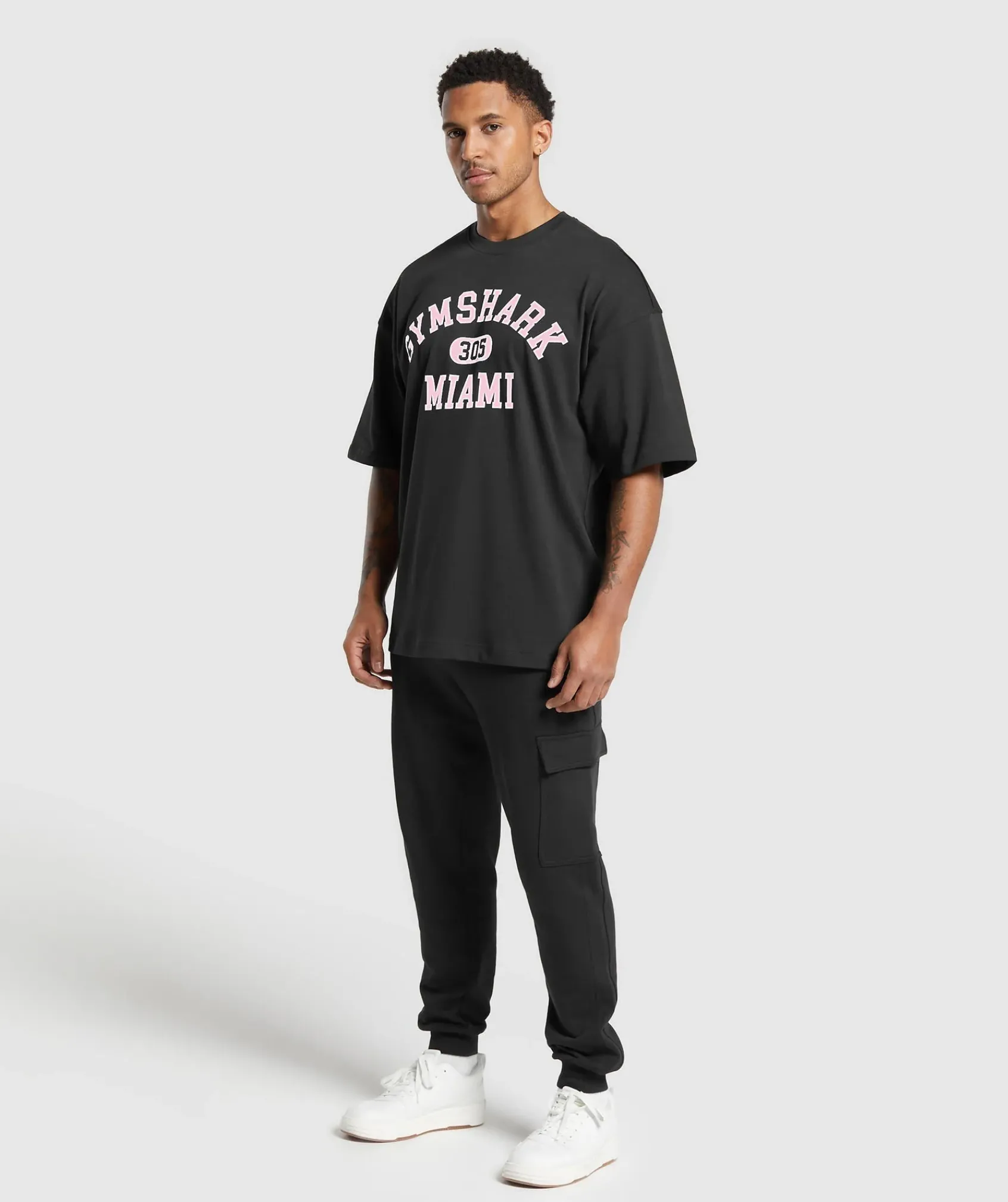 Heren Gymshark T-shirts*Miami Graphic T-Shirt