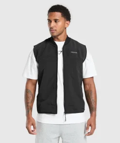 Heren Gymshark Sportjacks|Outerwear*Micro Fleece Gilet