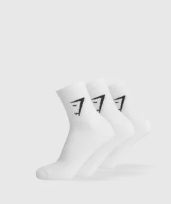 Gymshark Sportsokken|Crewsokken*Midi 3pk Socks