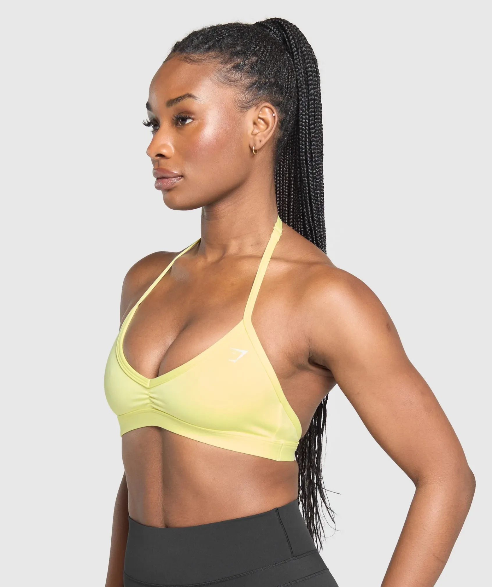 DAMES Gymshark Sport-bh's*Minimal Halterneck Sports Bra