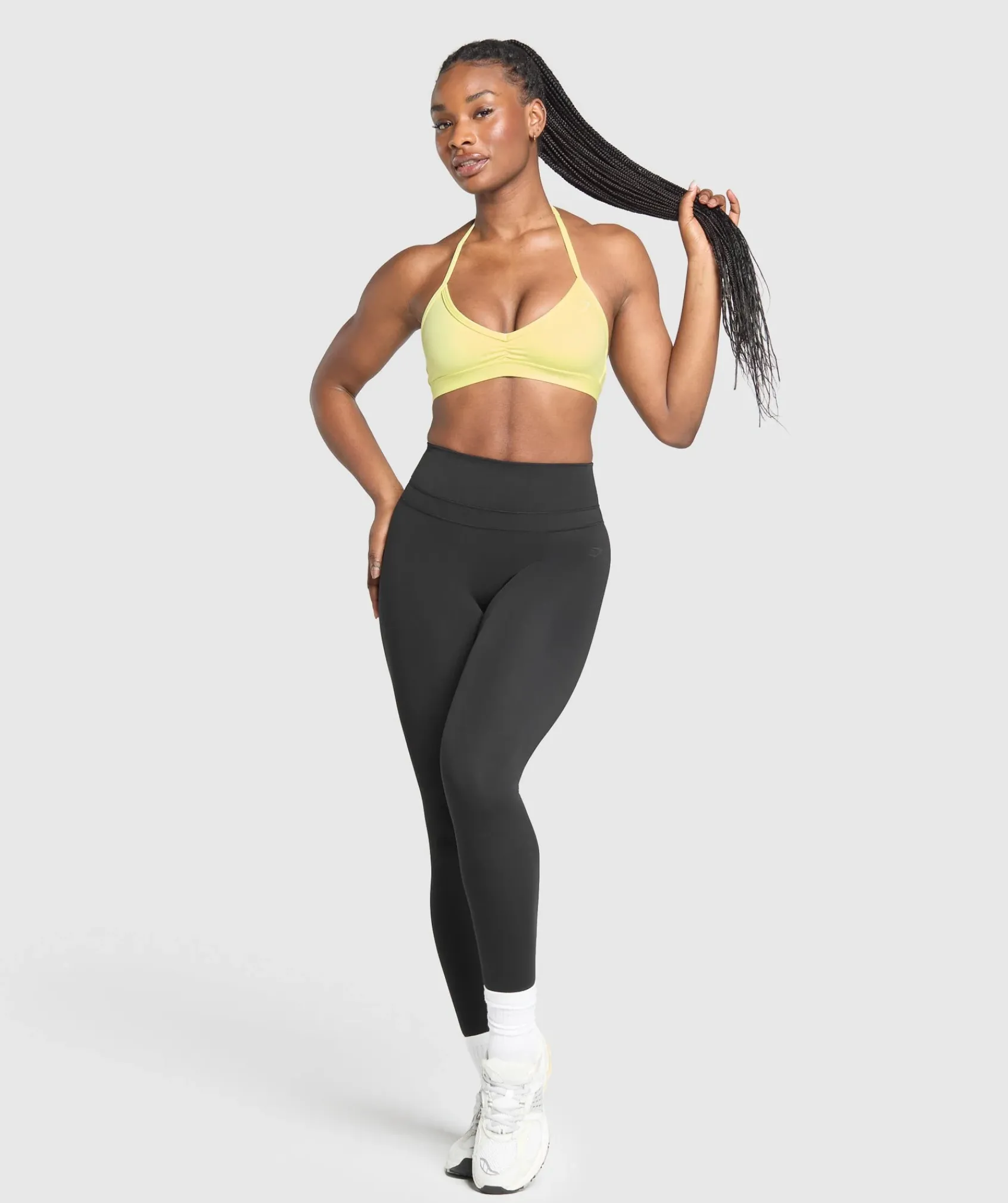 DAMES Gymshark Sport-bh's*Minimal Halterneck Sports Bra