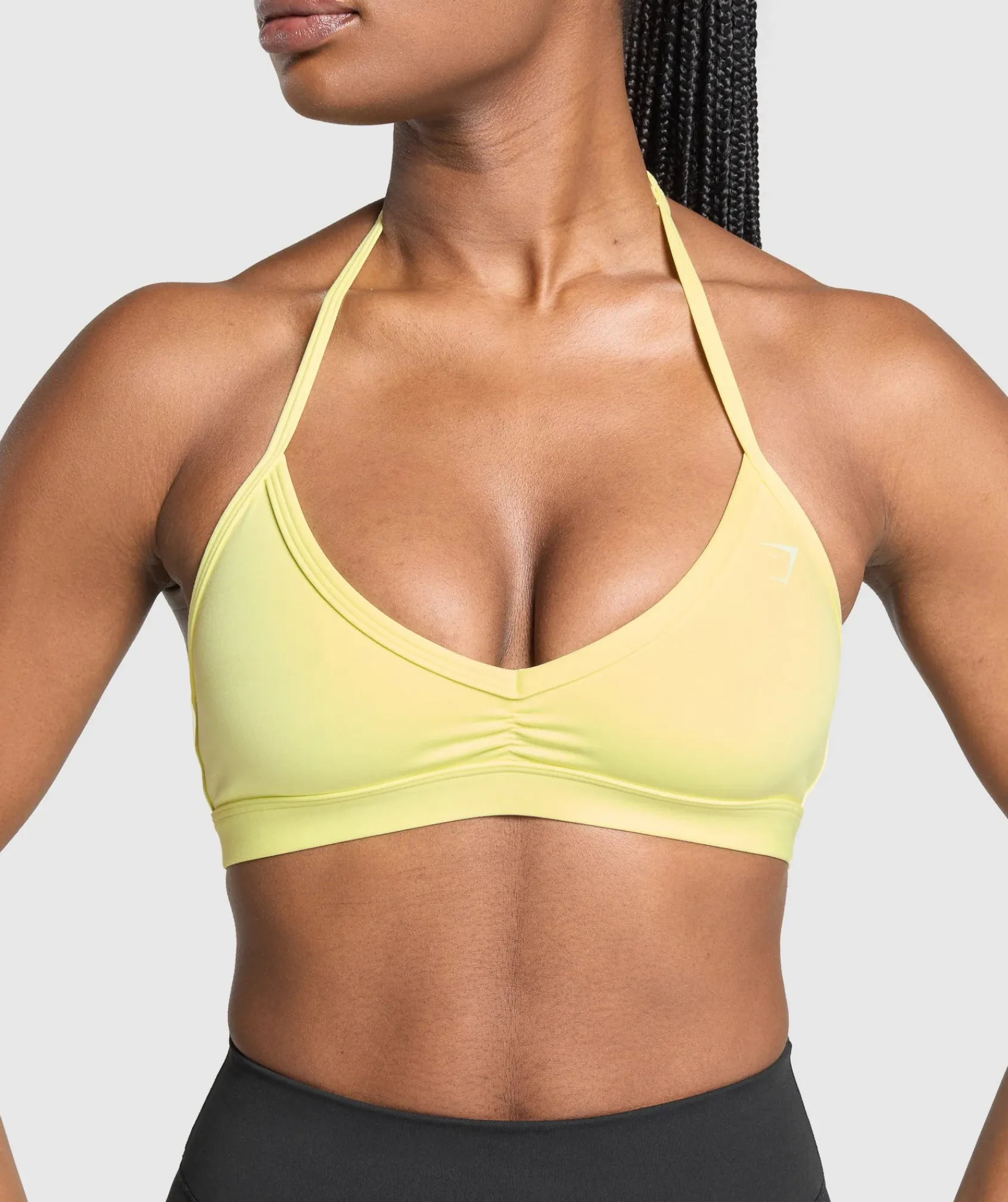 DAMES Gymshark Sport-bh's*Minimal Halterneck Sports Bra