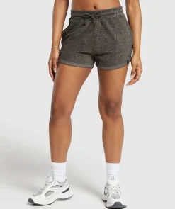 DAMES Gymshark Shorts*Monogram Towel Shorts