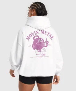 DAMES Gymshark Hoodies & Truien*Movin' Metal Graphic Hoodie