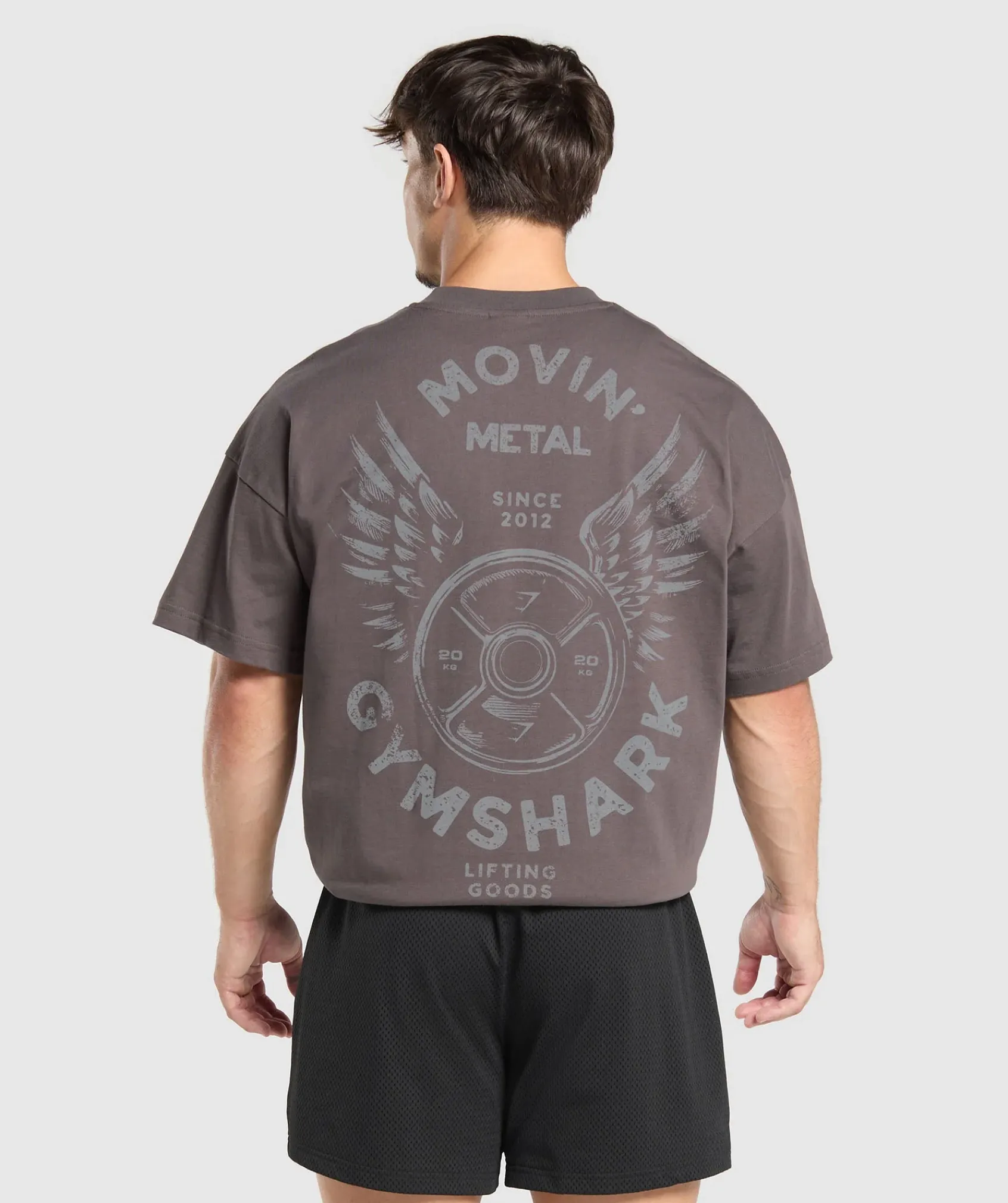 Heren Gymshark T-shirts*Movin' Metal Graphic T-Shirt