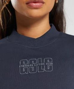 DAMES Gymshark Croptops|T-shirts*Outline Oversized Top