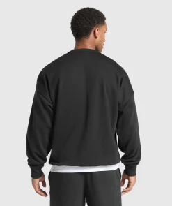 Heren Gymshark Hoodies & Truien*Oversized Crest Crew