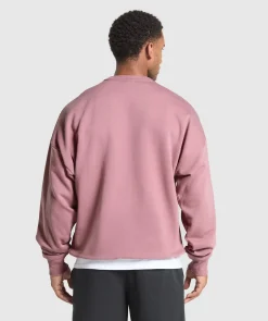 Heren Gymshark Hoodies & Truien*Oversized Crest Crew