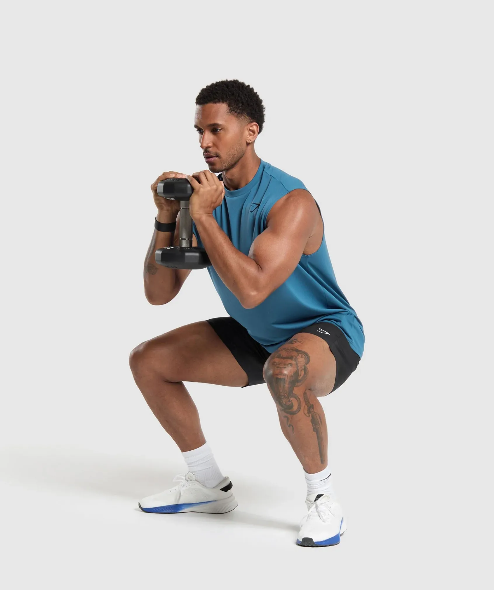Heren Gymshark Tanktops*Oversized Performance Tank