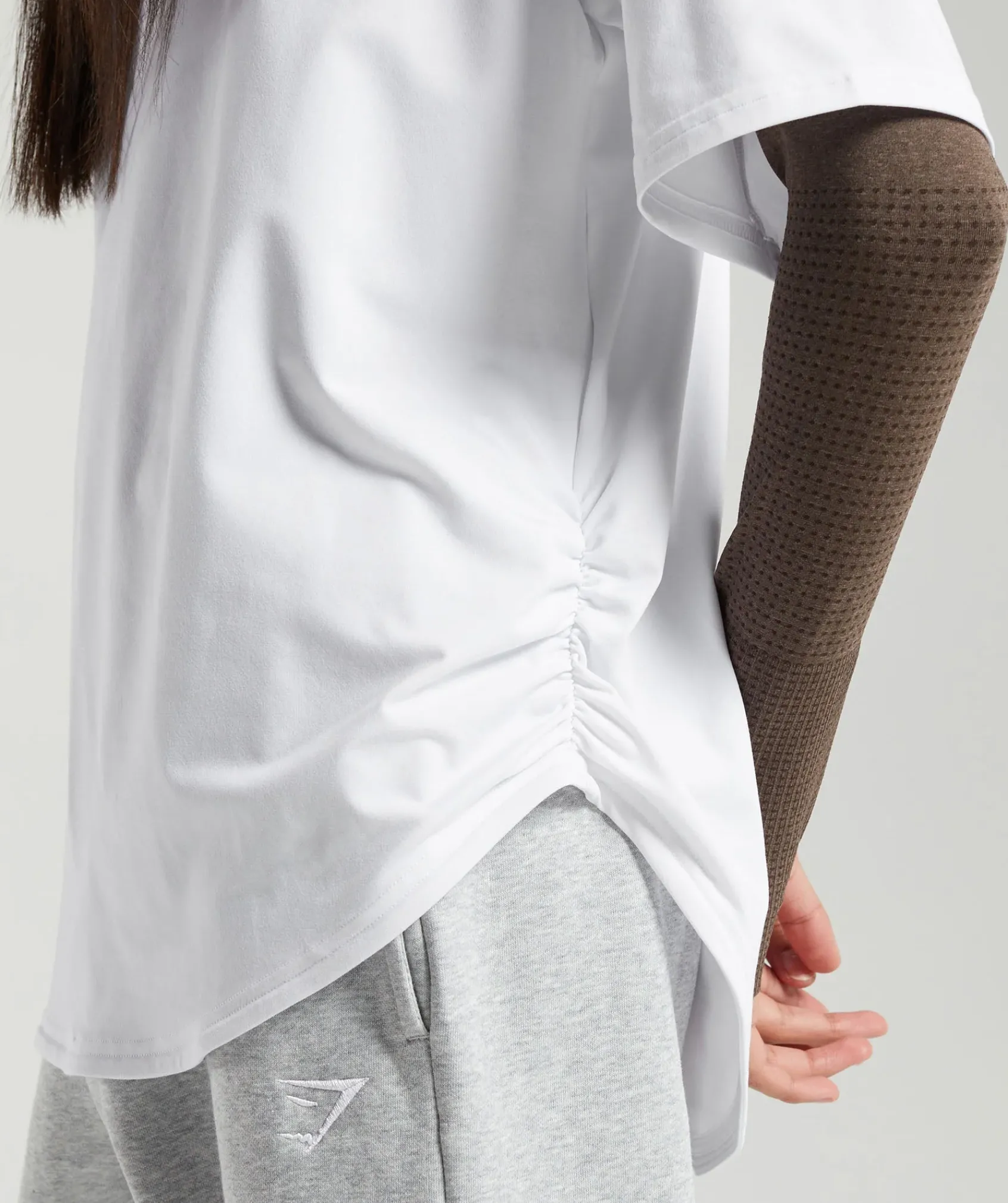 DAMES Gymshark T-shirts*Oversized Ruched T-Shirt